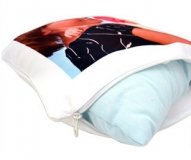 Coussin photo Carr� personnalis� 45x45cm