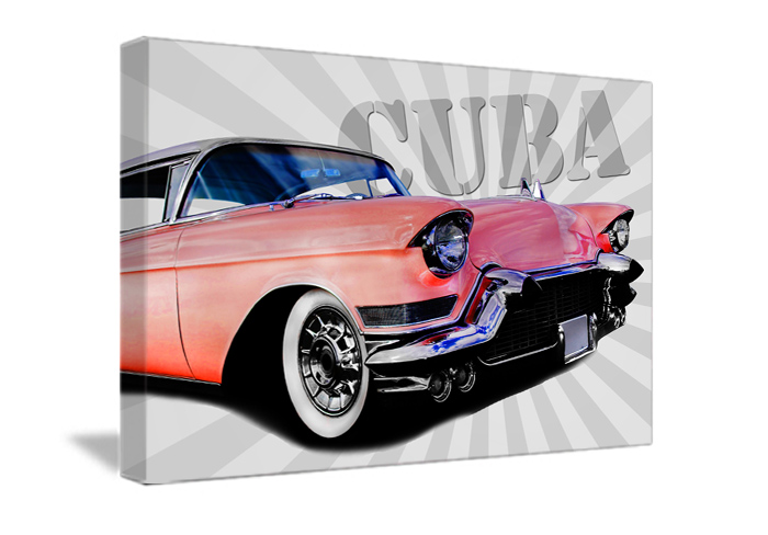 Tableaux décoration Car Pop de Cuba