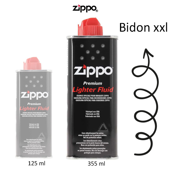 Recharge essence 355ml pour briquet Zippo
