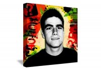 Portrait Pop 50x50cm Caution