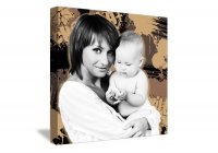 Portrait Pop 50x50cm Chocolat