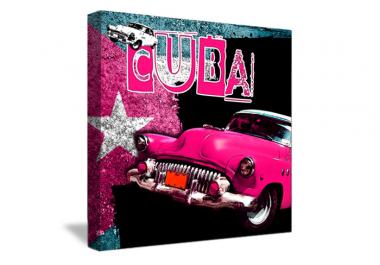 Tableau décoration Pink de Cuba