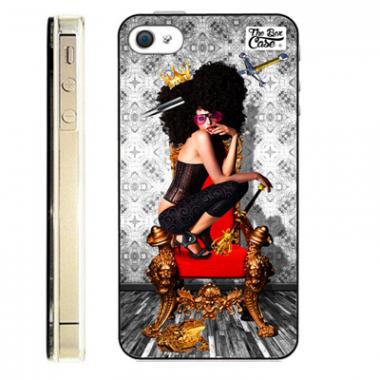Coque Iphone baroque lady queen