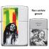 Briquet ZIPPO gravé et personnalisé Bob Marley